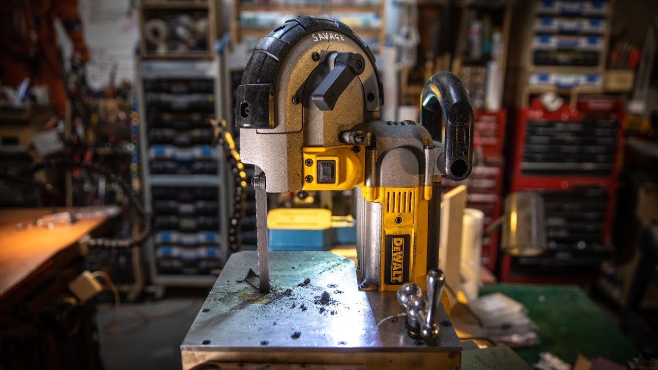 Adam Savage Builds a Mini Tabletop Bandsaw!