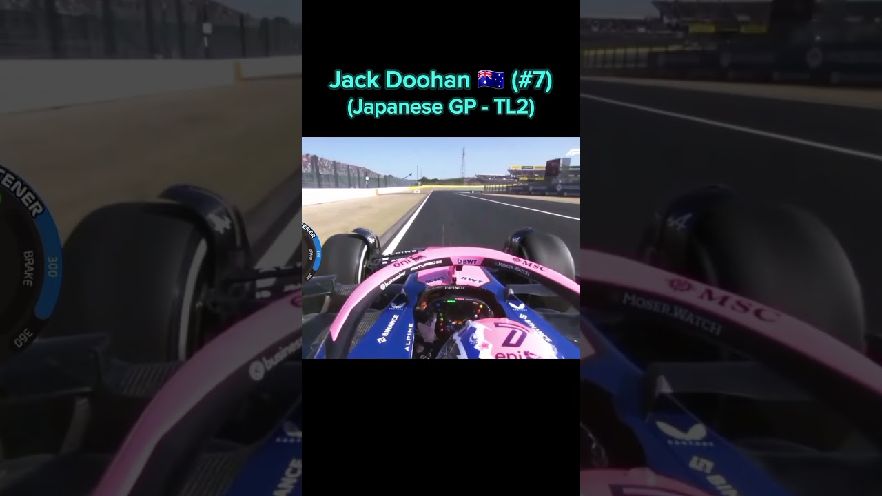 Jack Doohan's FP2 Crash During Japan GP 🚗