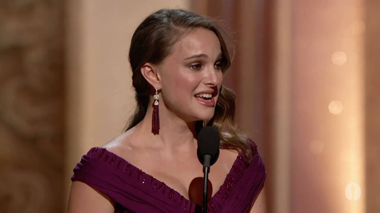 Natalie Portman Receives Best Actress Award at 83rd Oscars (2011)