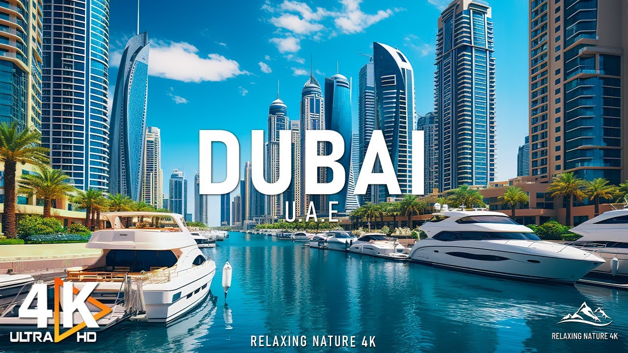 Experience Stunning Dubai Aerial Views in 4K UHD with Relaxing Nature Scenes 🌆