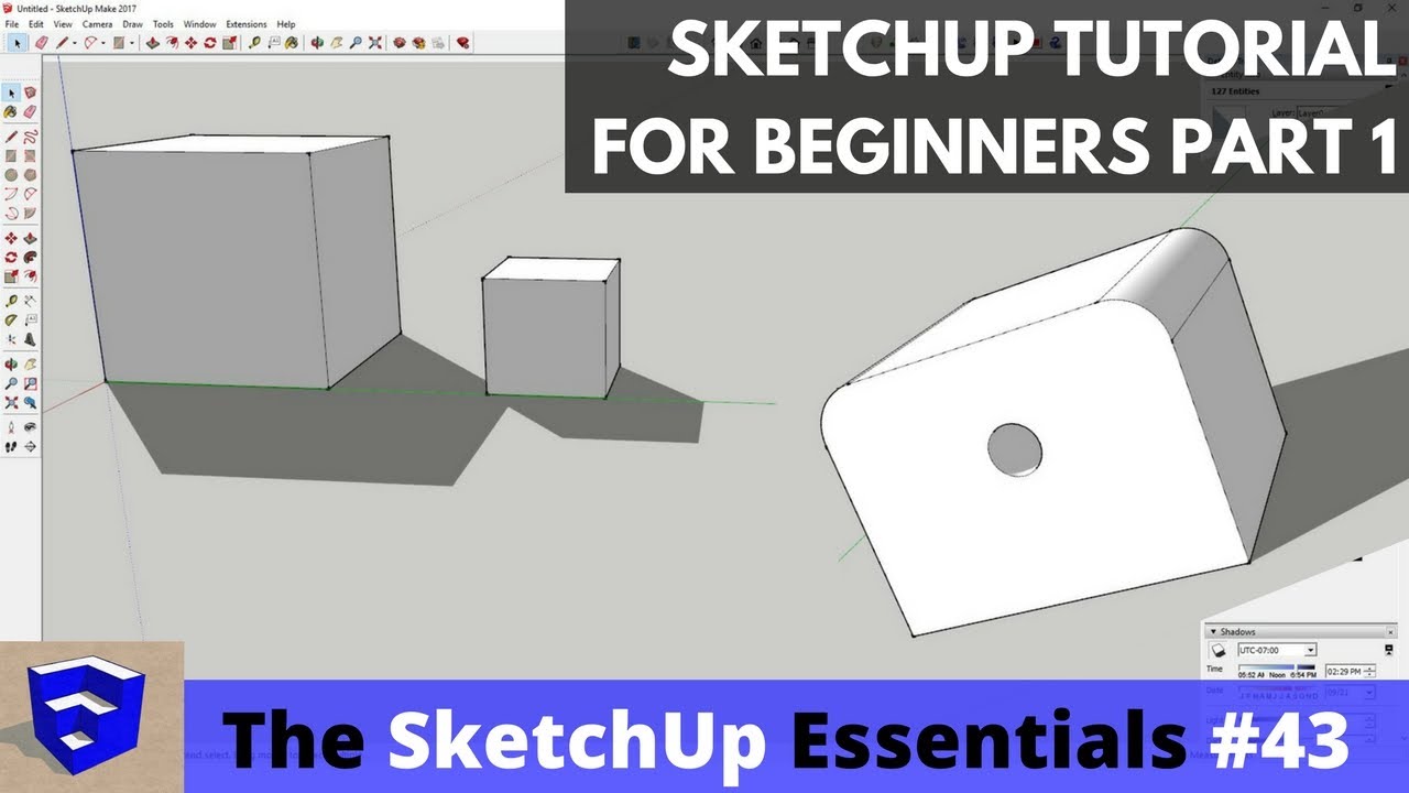 SketchUp for Beginners: Basic Modeling Skills 🏗️
