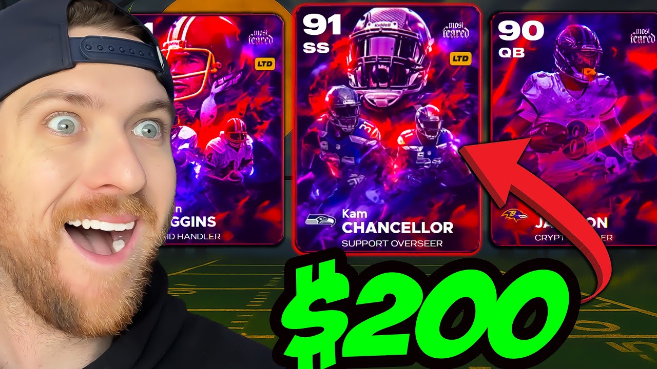 Spent $200 on Every Most Feared Pack in Madden 26 🏈