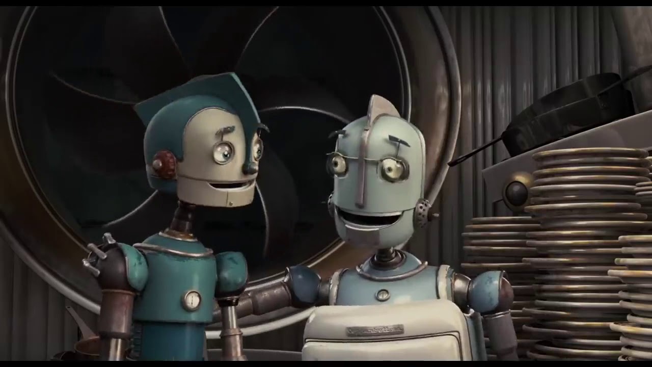 Robots Wonderbot Wash Scene with Original Score