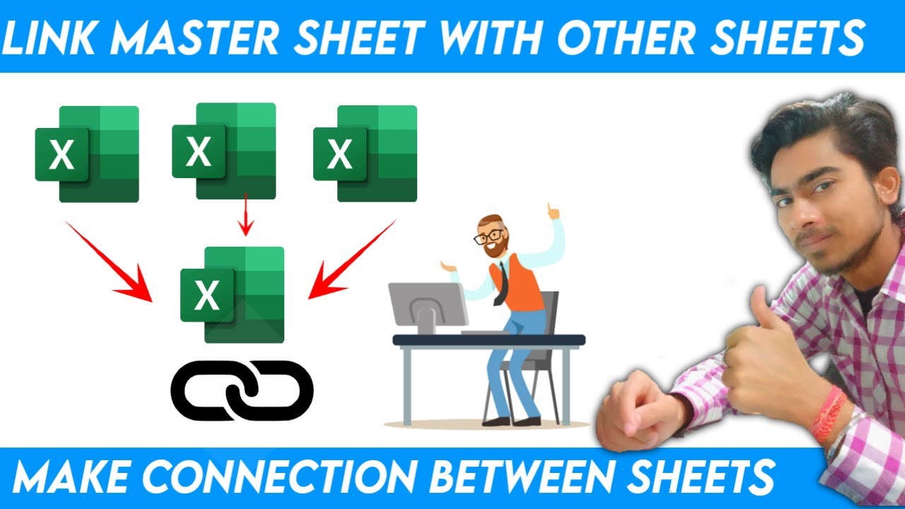 Link Master Sheet with All Worksheets in Excel 📊