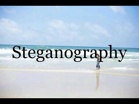 How To Pronounce Steganography๐๐๐๐๐๐Pronunciation Of Steganography