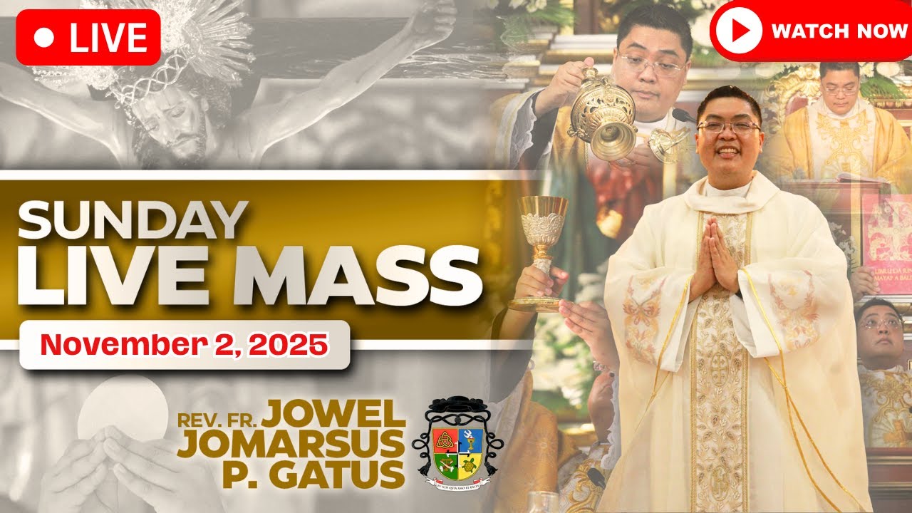 Watch Sunday Filipino Live Mass Online – November 2, 2025 with Fr. Jowel 🙏