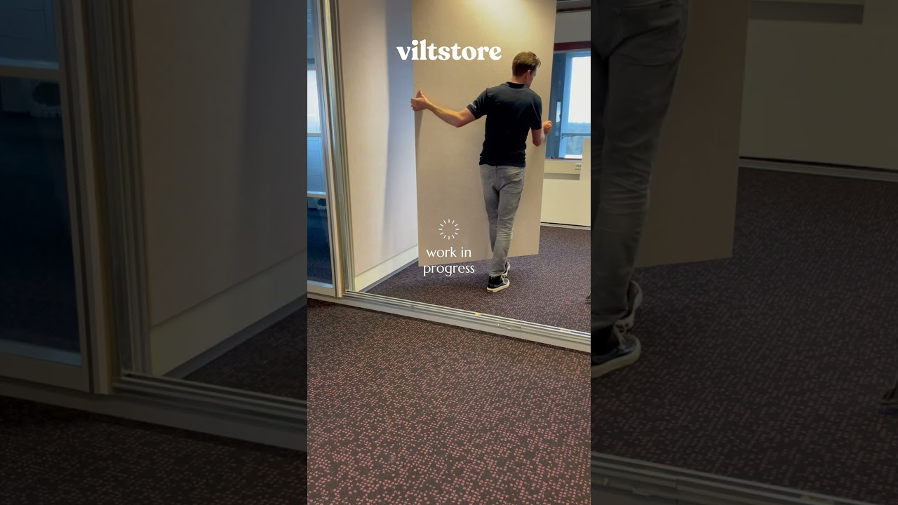 Hoe zet je een PET-vilt wand op?