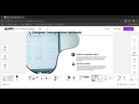Video presentation Cryptography    212223040091