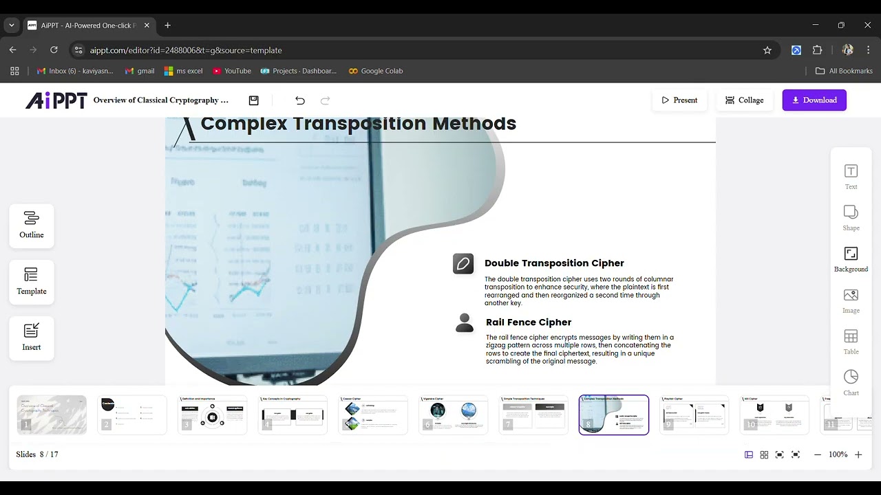Cryptography 212223040091: Comprehensive Video Presentation 🔐