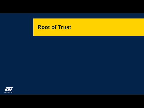 Security Part5 - How to define your security needs - 3 Root of Trust
