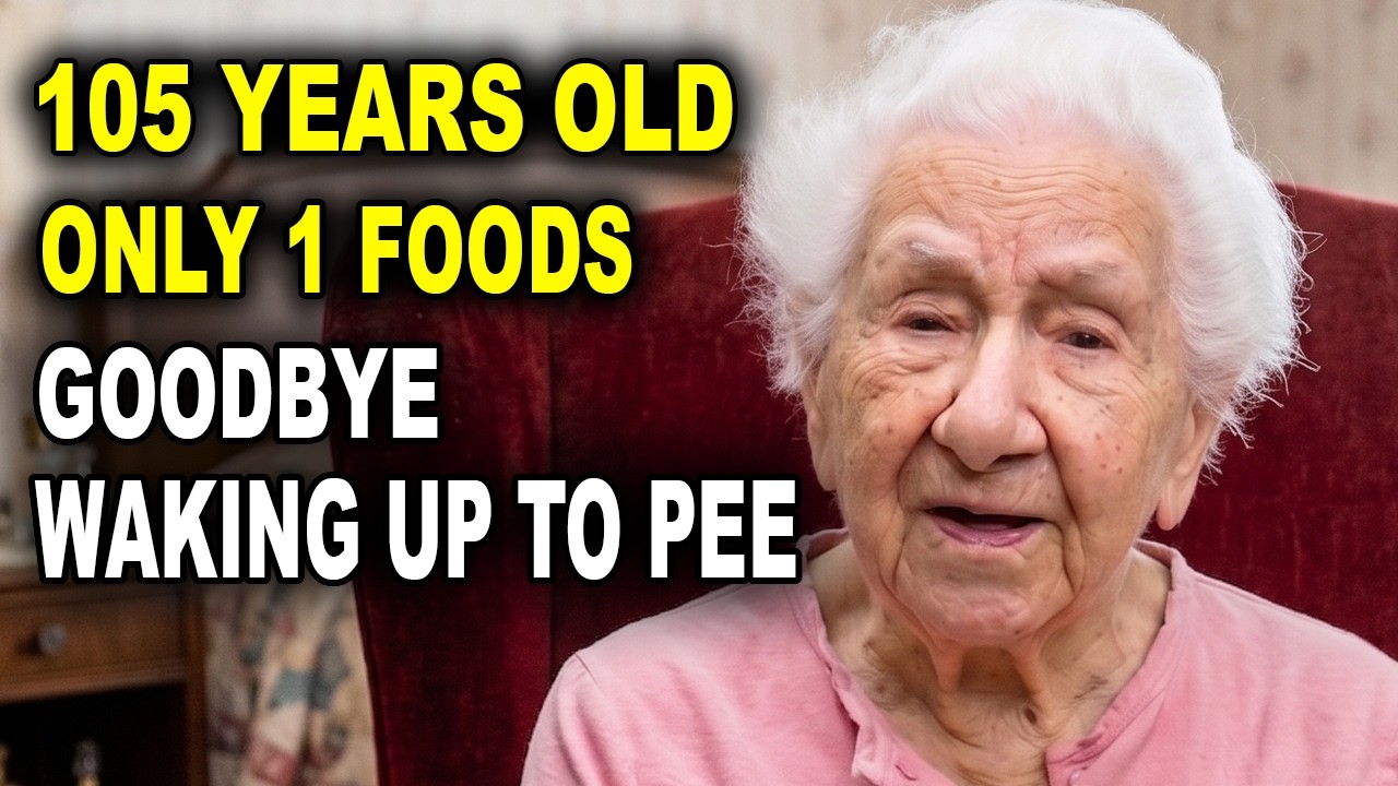 At 105, I Eat 1 Foods Every Single Day And STOP WAKING UP TO PEE — Doctors Can't Explain It.