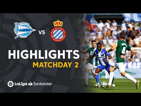 Highlights Deportivo Alaves vs RCD Espanyol (0-0)