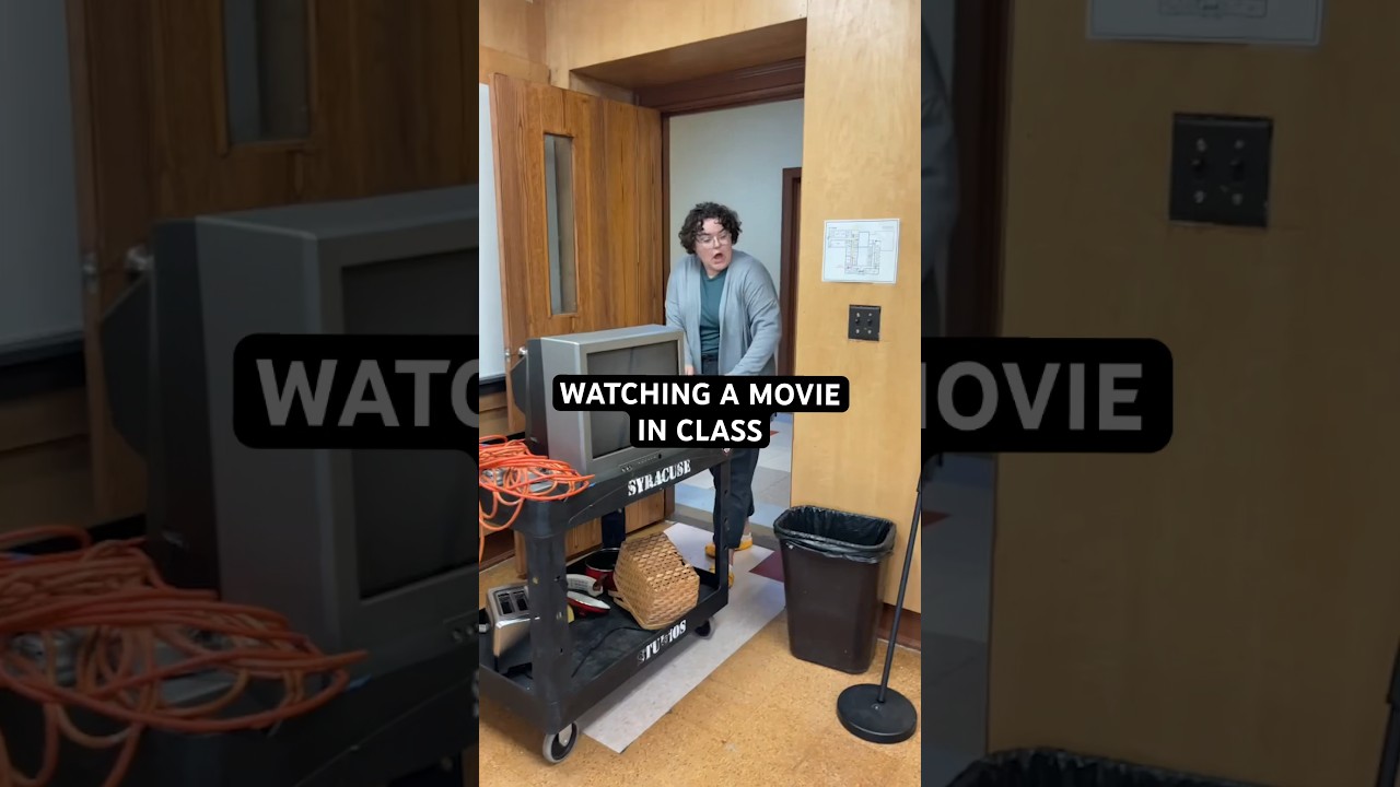 Teacher Passes Out Papers in Class 😰