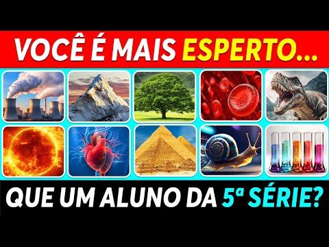 Quão Inteligente você é? 🤓📚 Quiz de Conhecimentos Gerais | 50 Perguntas