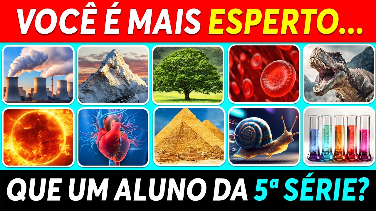 Você é um Gênio? 🤓 Desafie seus Conhecimentos com Nosso Quiz de 50 Perguntas!