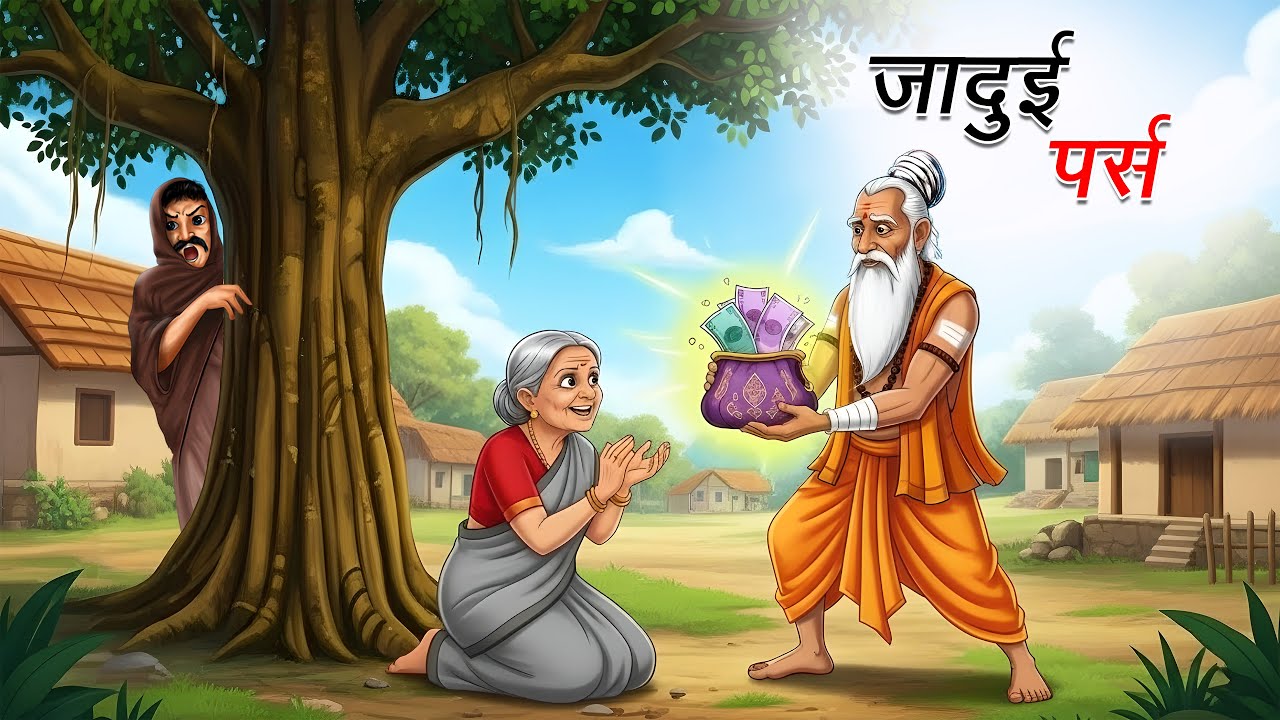 जादुई पर्स: एक मजेदार हिंदी कहानी ✨