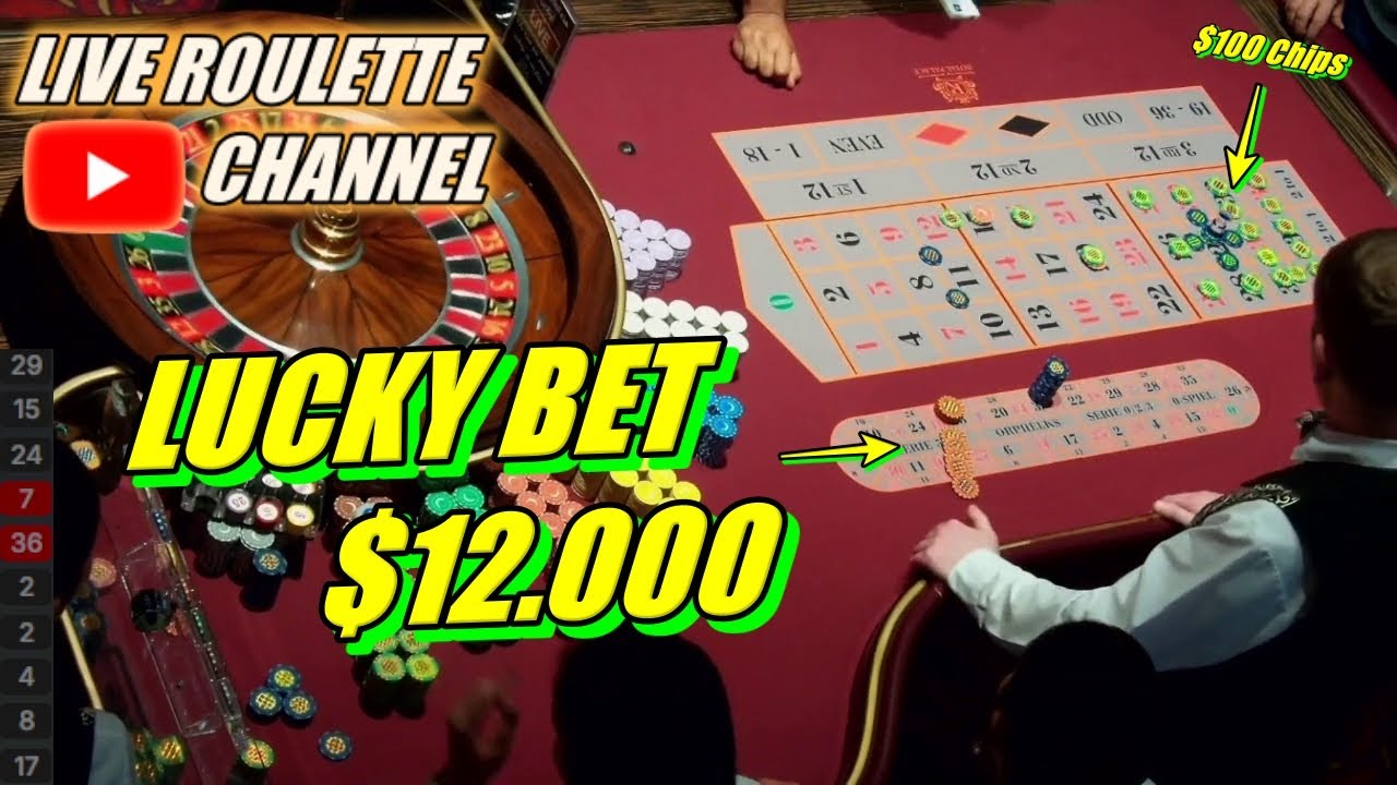 Live Roulette in Vegas 🎰 $100 Chips Bet 2025