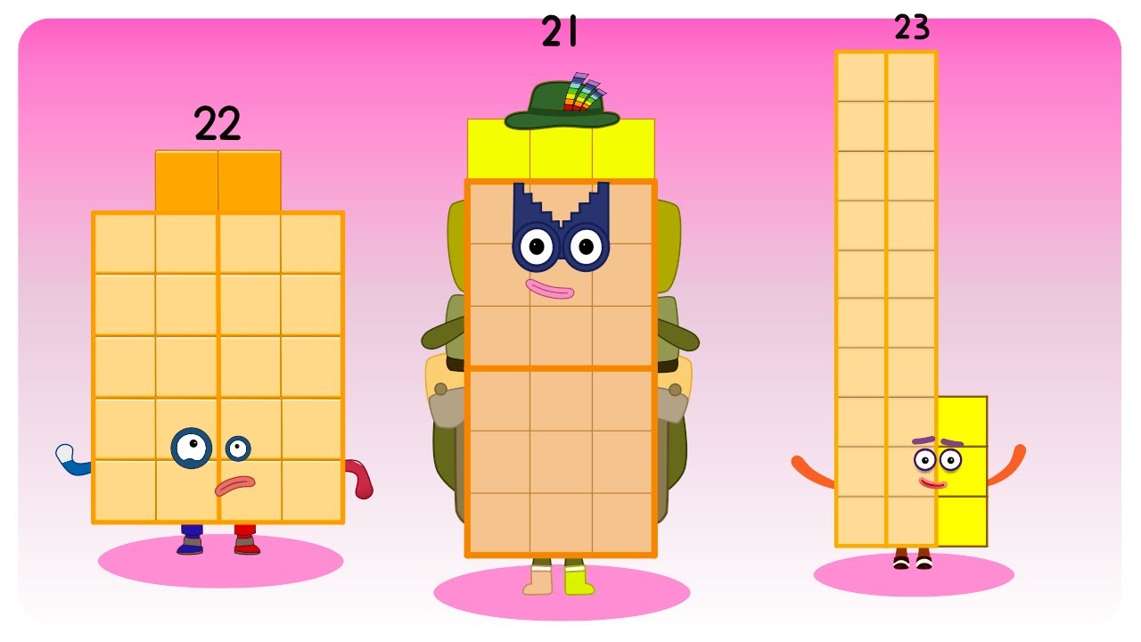 Sprunki OC Numberblocks 21-23 | Fun Compilation with Incredibox 🎶