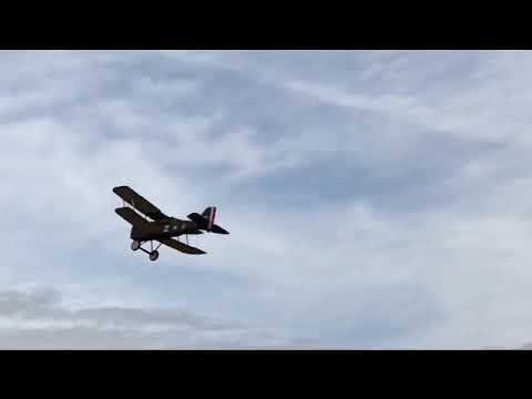 RAF 1/3 Scale RC SE5a Maiden Flight ✈️
