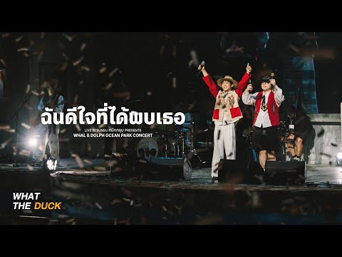 Whal & Dolph - ฉันดีใจที่ได้พบเธอ at SUNSU หมึกกรุบ Presents Whal & Dolph Ocean Park Concert