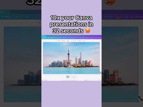 Insane Text Effect in Canva 😳 #canva #presentation