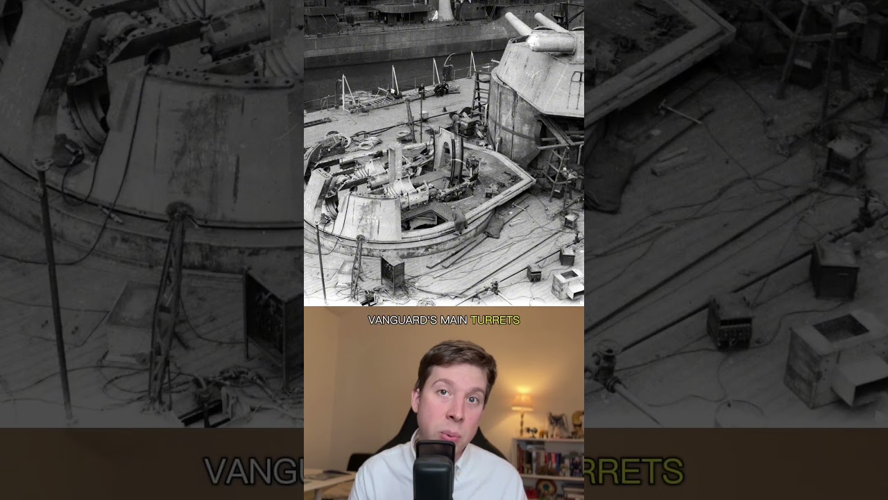 Discover Britain’s Most Powerful Armored Warship: HMS Vanguard ⚓️