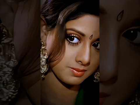 Chandni O Meri Chandni👰👄🥰 Sridevi, Rishi Kapoor, (1989) #lovesong #lovemelody #romanticsong #shorts