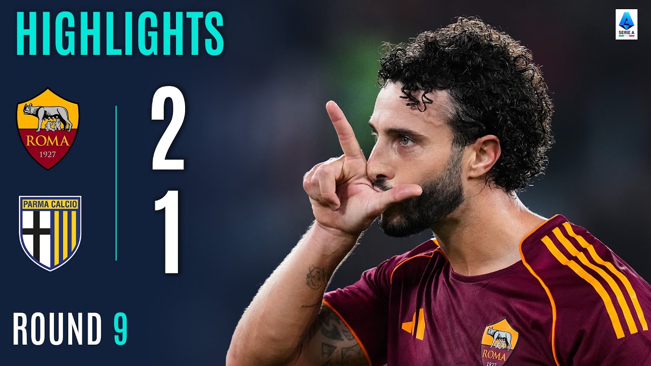 Roma Edges Parma 2-1 to Reclaim Top Spot in Serie A ⚽