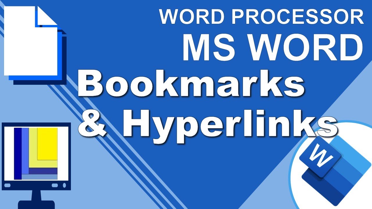 MS Word Bookmarks & Hyperlinks Guide π