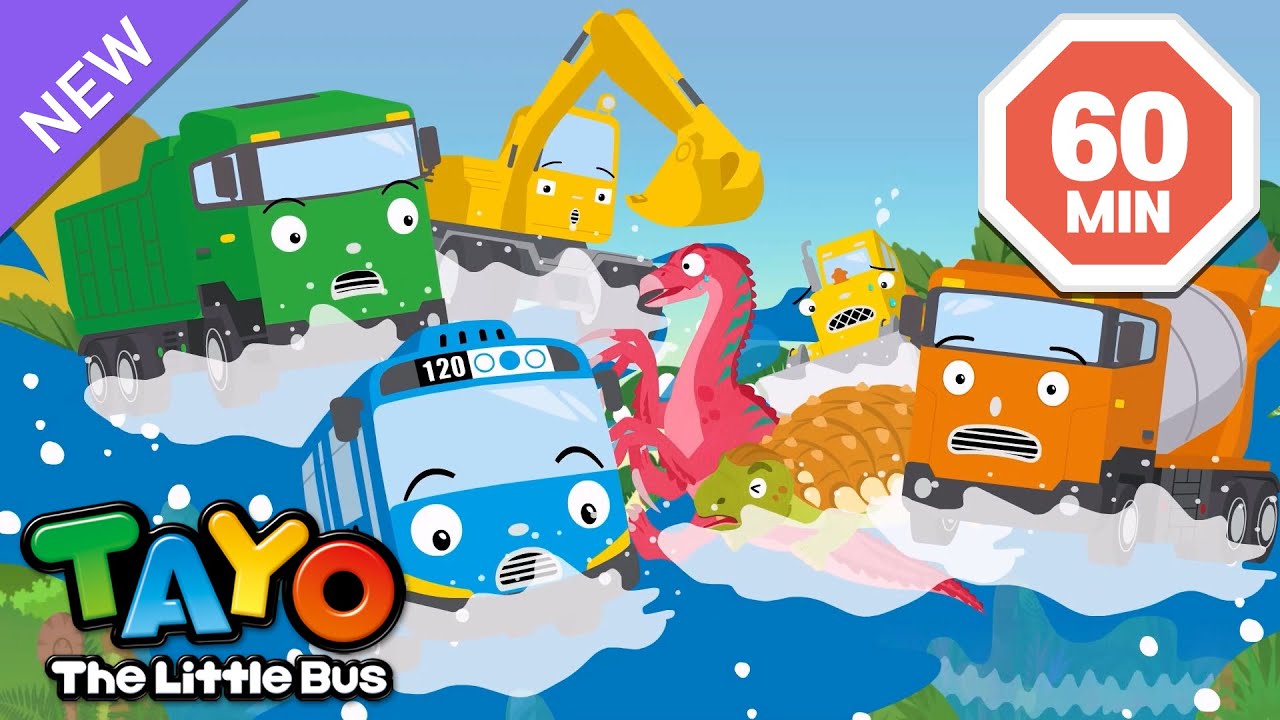 【全話配信】恐竜アニメ『しゅつどう！じゅうきサウルス🦖』1〜10話｜ちびっこバス タヨチャンネル