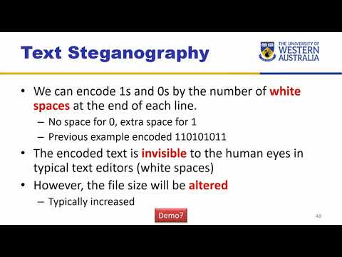 CITS3004 - 8.3. Steganography