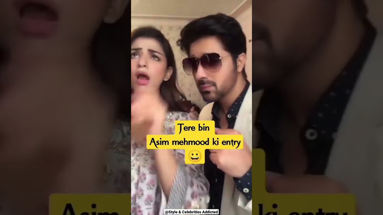 Hira Soomro & Asim Mehmood's Funny Tere Bin Moments 😂