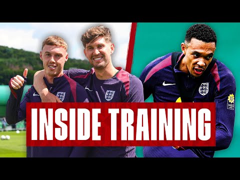 Trent’s Technique 🤩 Mainoo's Curler, CLINICAL Palmer & Stones' WORLDIE | Inside Training | England