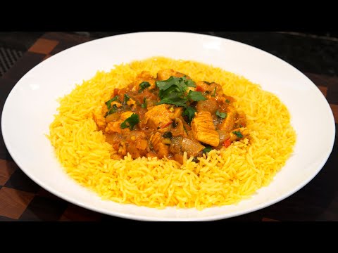Chicken Balti Curry & Pilau Rice (King of Curries.. and Rice)
