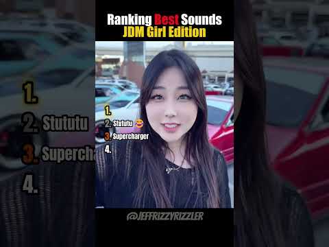 Ranking JDM Girl Sounds 😂