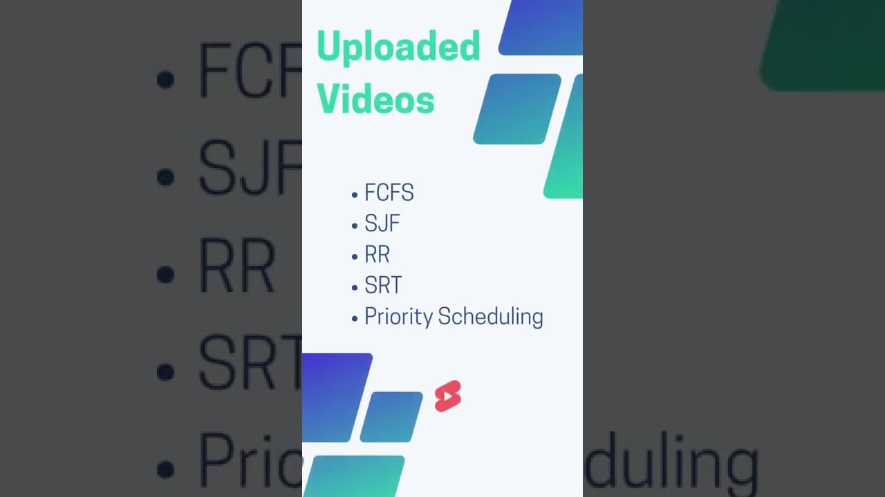 Process & CPU Scheduling: Types & Criteria