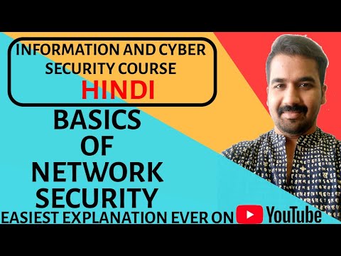 Basics Of Network Security ll Information and Cyber Security Course Explained in Hindi