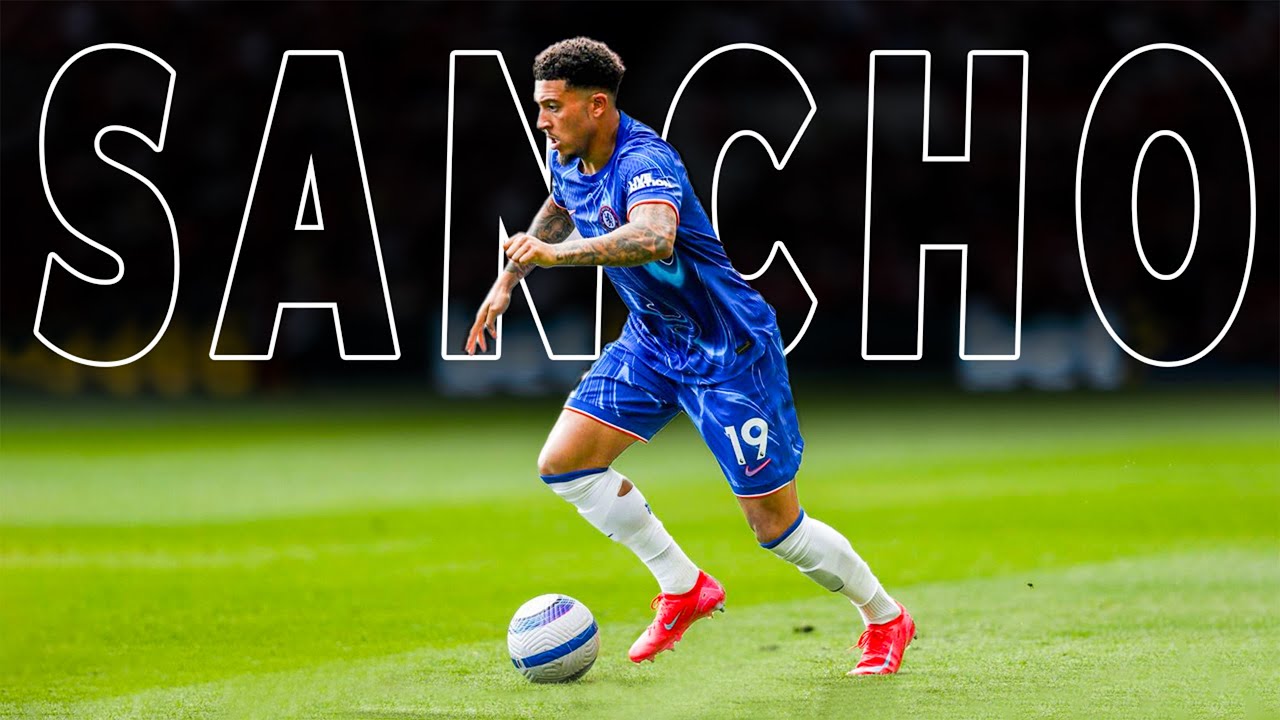 Jadon Sancho: Dribbling & Wing Talent | 2025ᴴᴰ