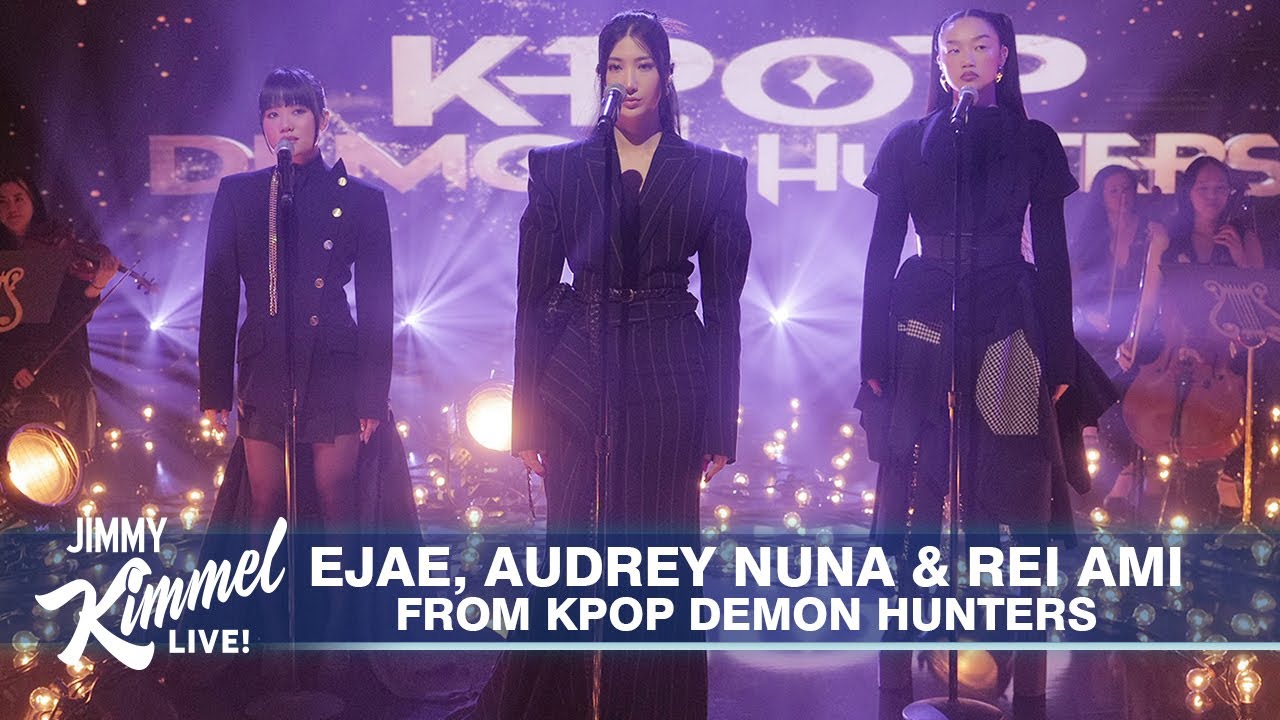 KPop Demon Hunters: EJAE, Nuna & REI AMI Perform 'Golden' ✨