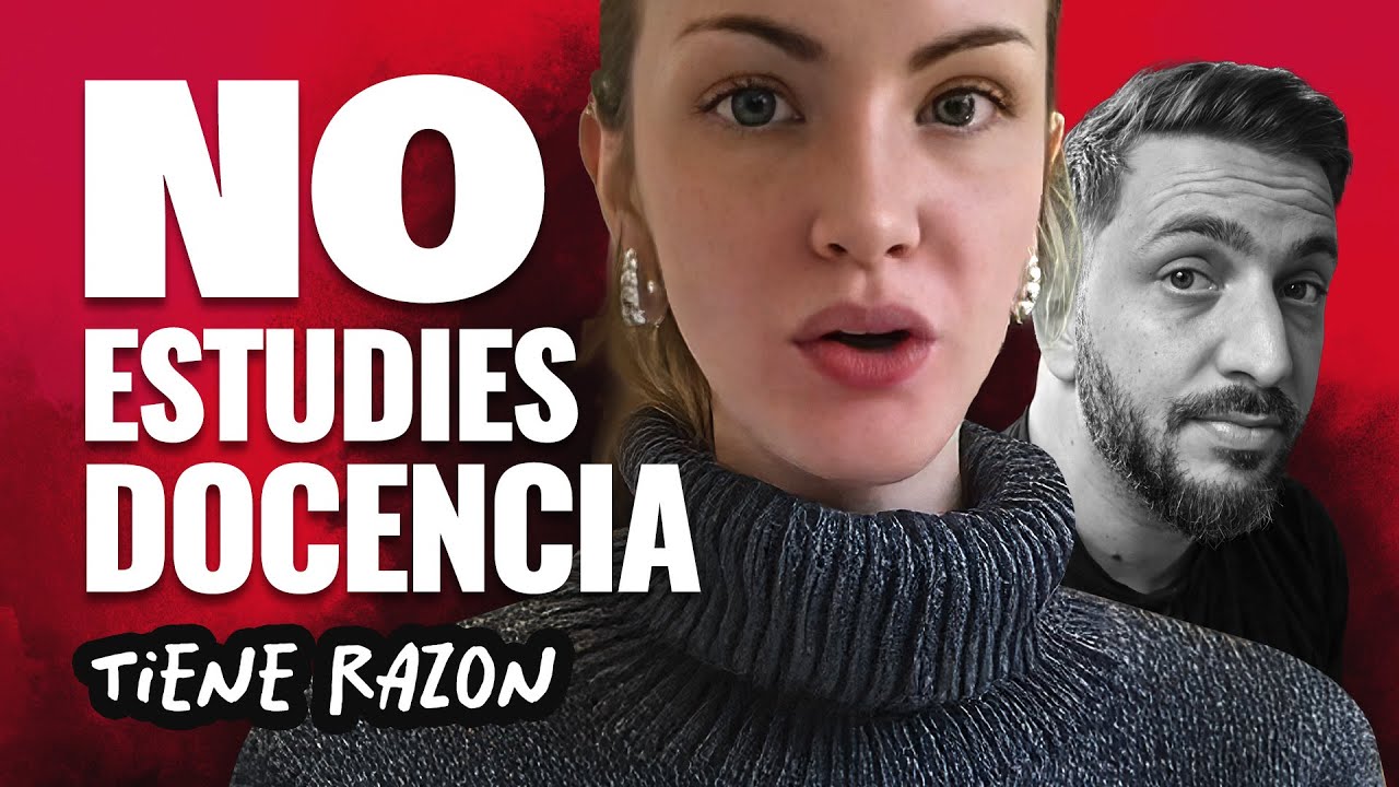 Una docente advierte: ¡NO estudies docencia!