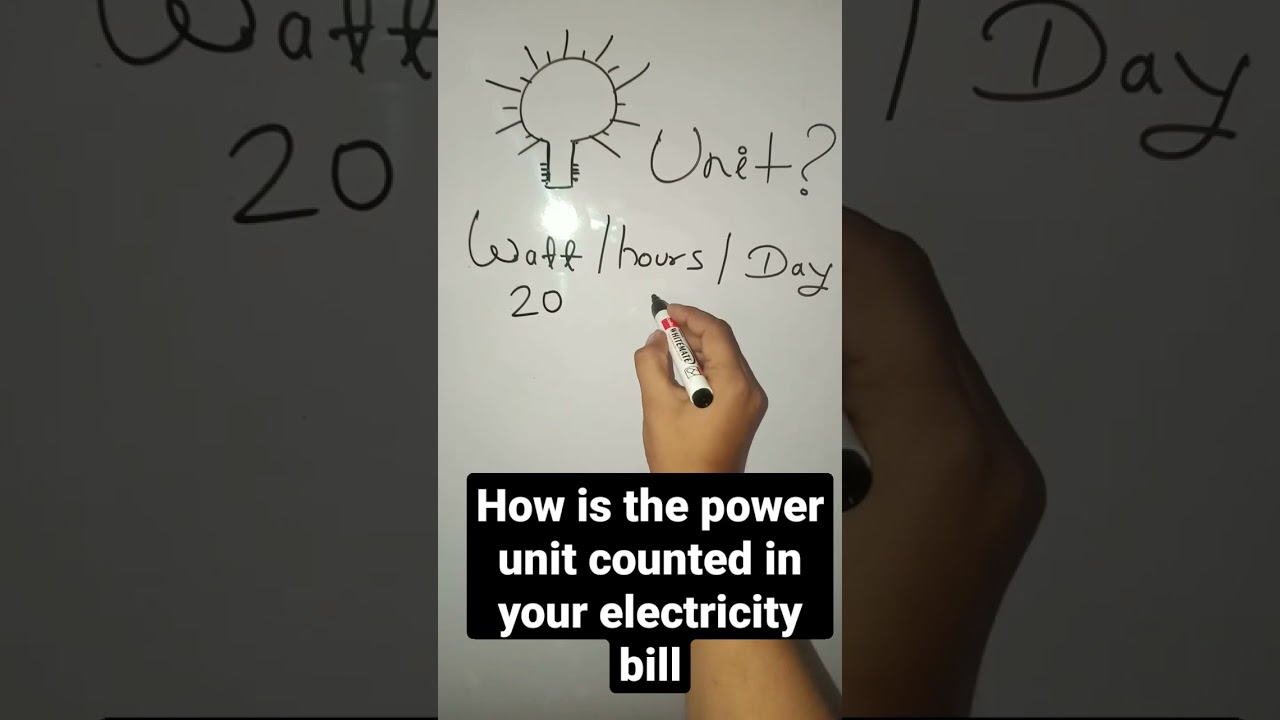 Simple Hack to Calculate Your Electricity Bill in Power Units ⚡