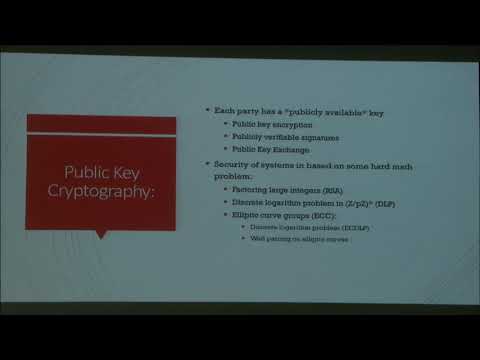 Mathematics in Post-Quantum Cryptography - Kristin Lauter