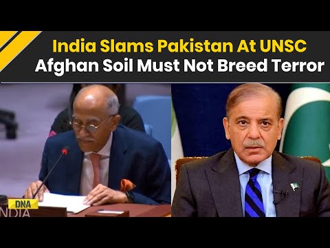 Pakistan-Backed Terror Groups Exploit Afghan Soil, India Urges UNSC Action | World News