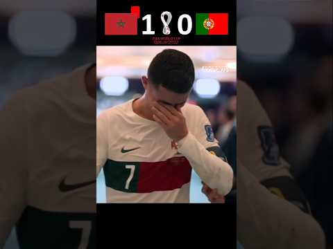 Heartbreaking Ronaldo Moment: Morocco Ends Portugal’s Dream | World Cup 2022 Qatar Quarter-Final
