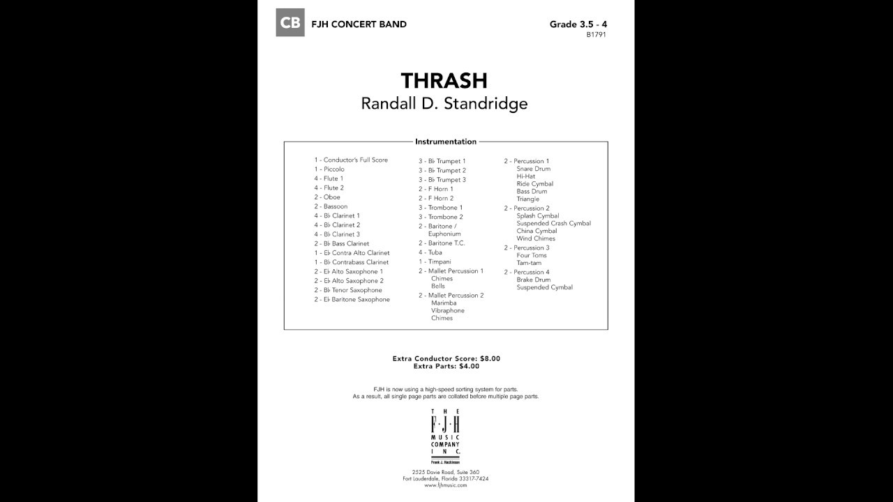 Thrash | Randall D. Standridge