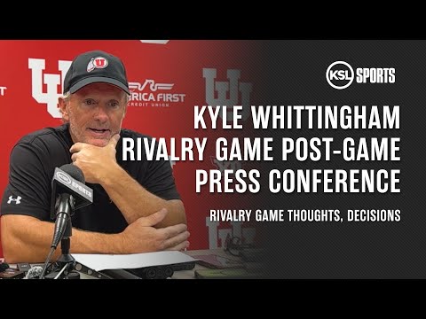 Kyle Whittingham Rivalry Game Post-Game Press Conference