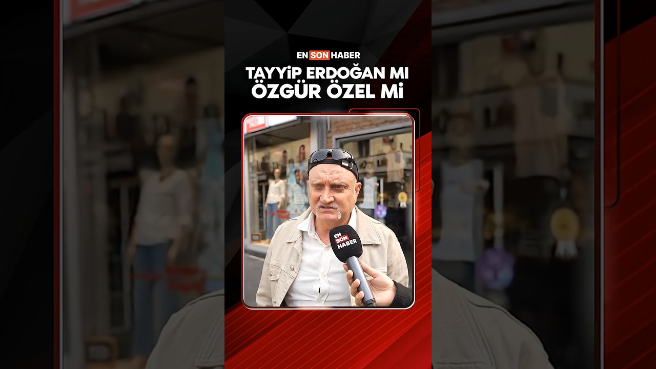 Tayyip Erdoğan mı Özgür Özel mi #shorts