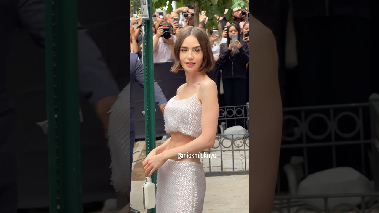 Emily in Paris Stars in Calvin Klein Campaign 🗽