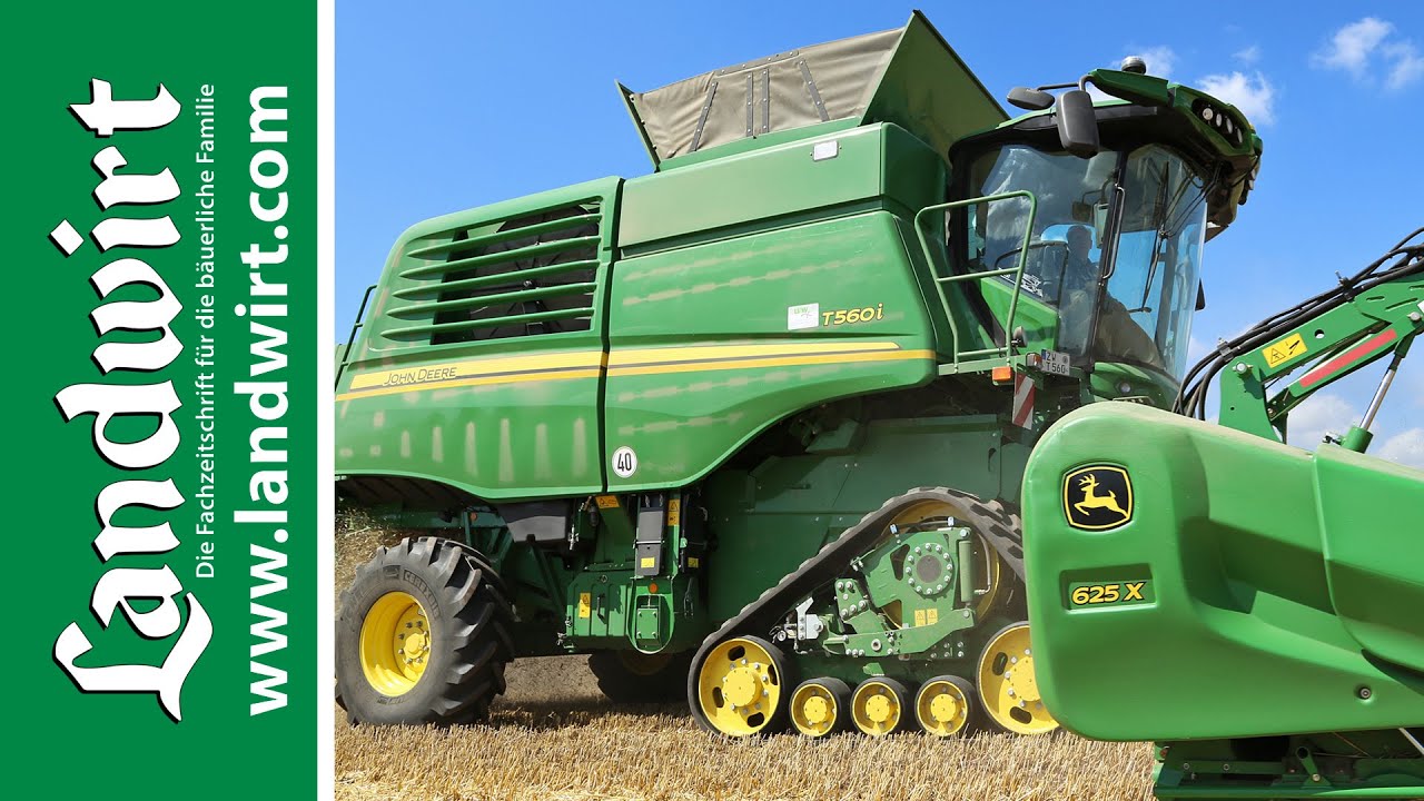 John Deere T560i Mähdrescher: Neue Leistungsstärke und innovative Technik 🚜