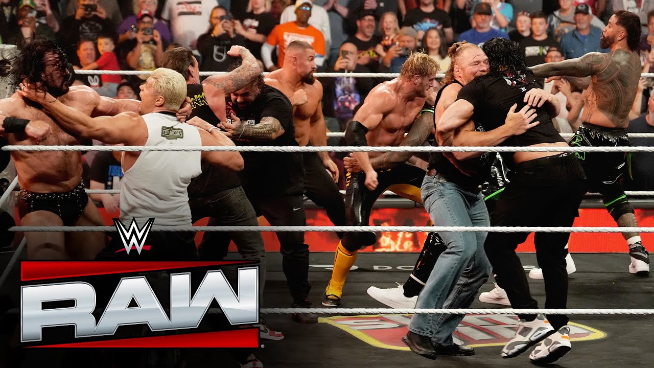 Raw Highlights: Reigns, Lesnar, Rhodes & Punk Brawl Before WarGames 🛡️